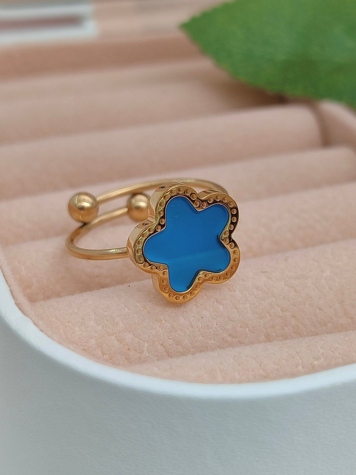 Anillo Blue Ajustable - Van Cleef