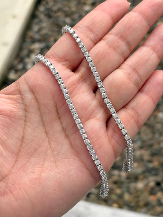 Brazalete Tennis - Moissanita