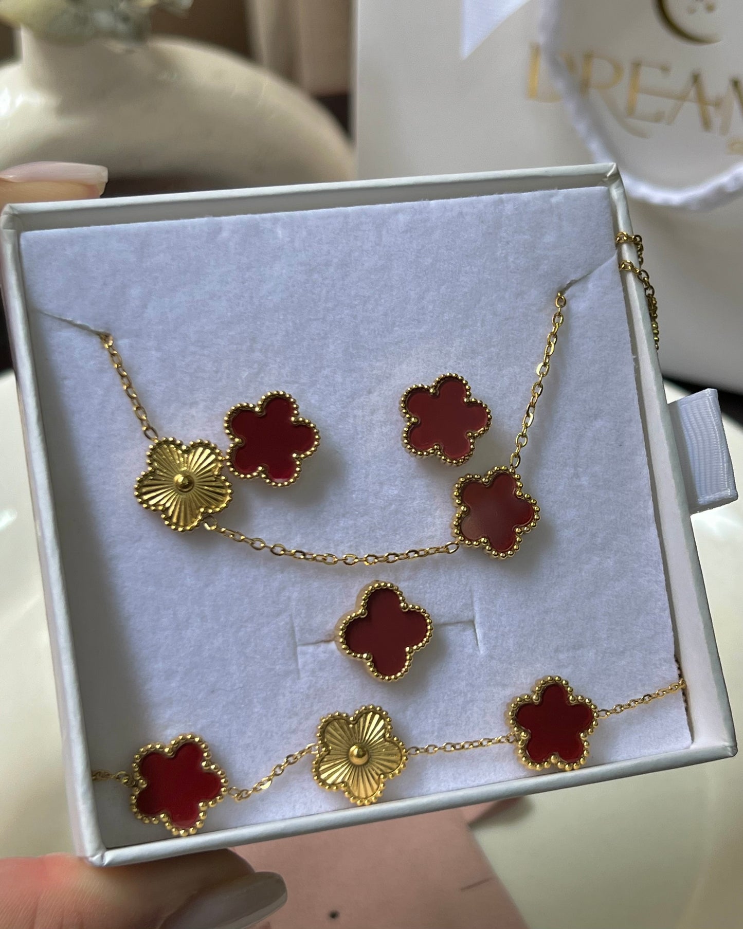 Set Red & Gold - Van Cleef