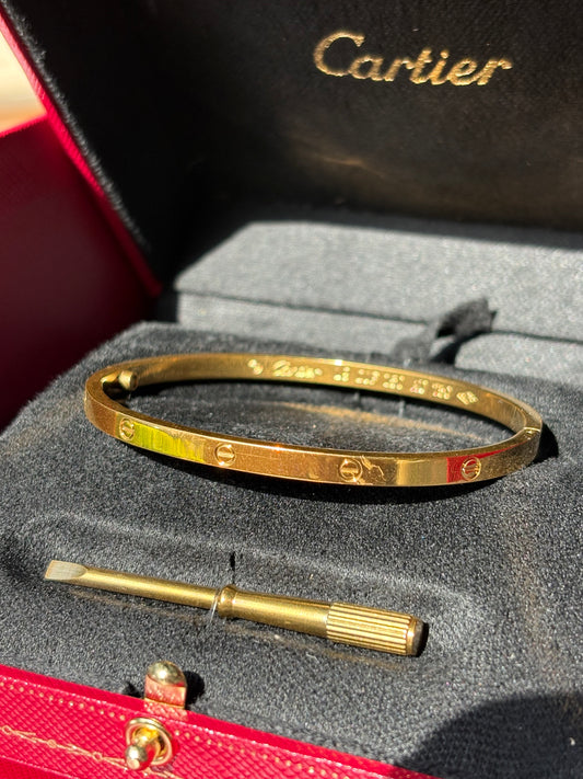 Brazalete Love Gold - Cartier