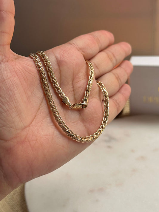 Rose Gold Link - Collar