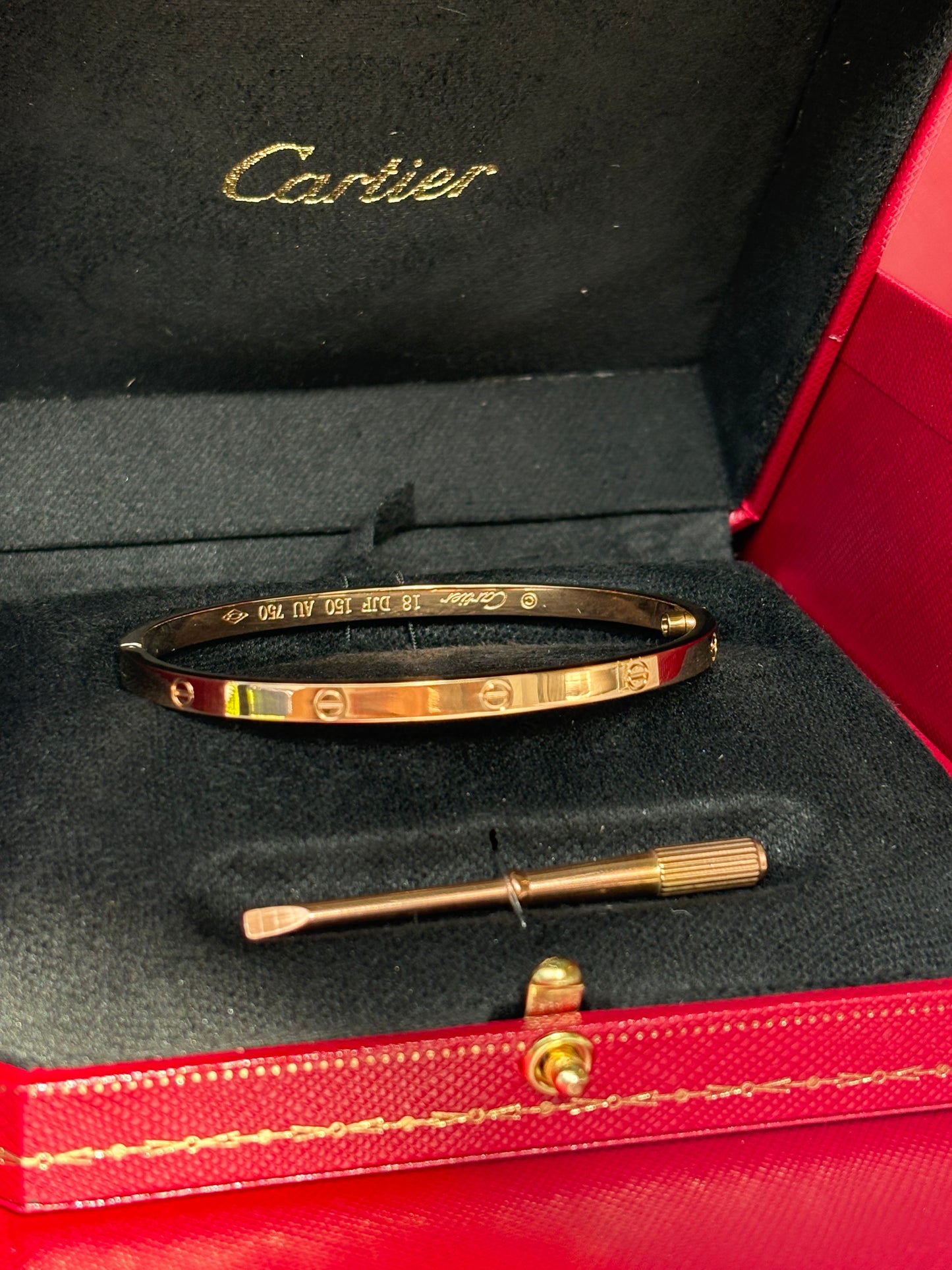 Brazalete Love Rose Gold - Cartier
