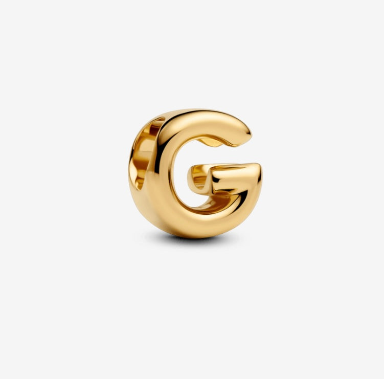 Charm Letras - Gold