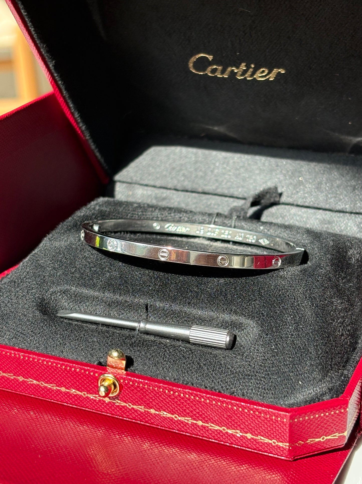 Brazalete Love Silver - Cartier