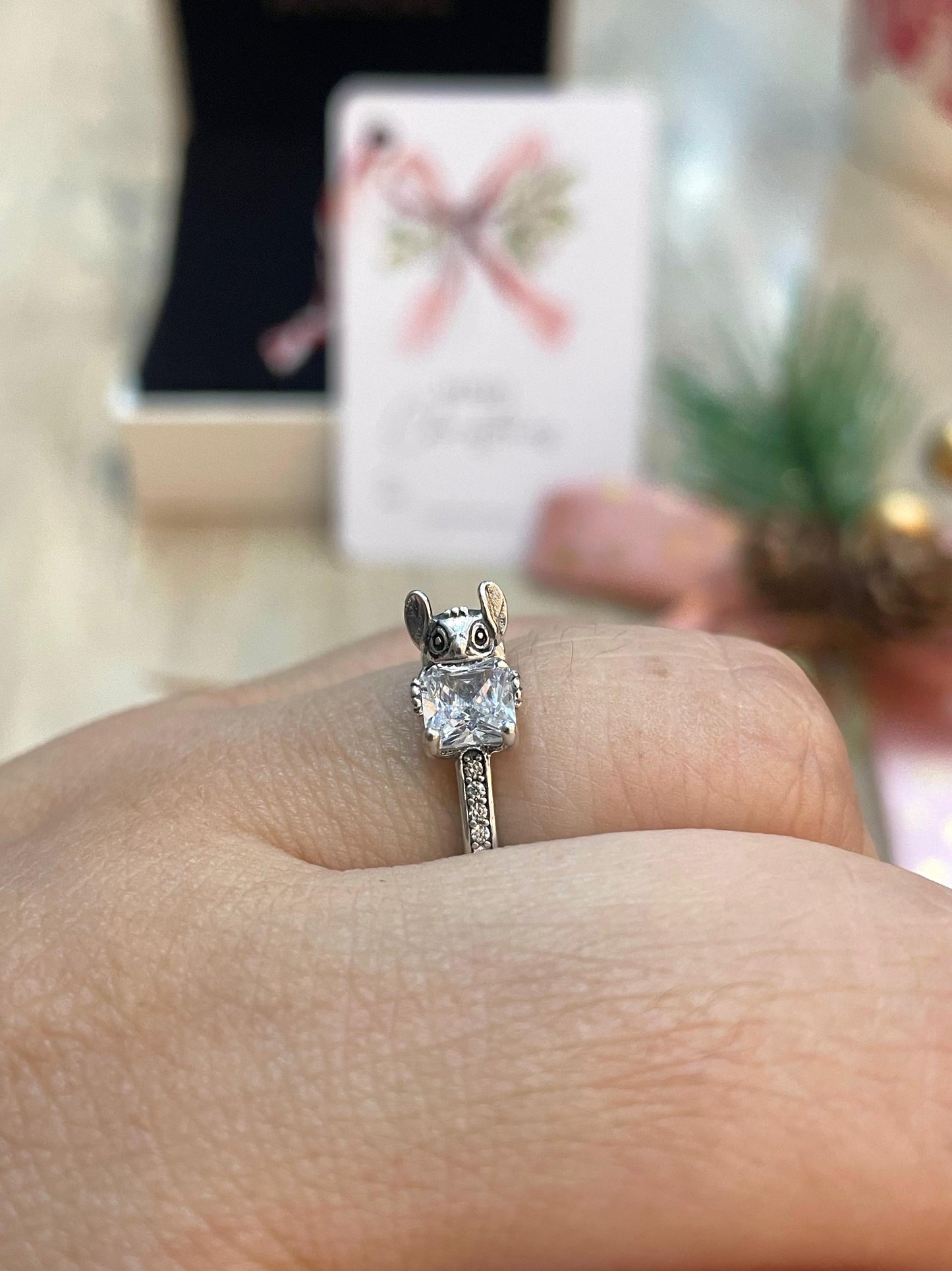 Anillo Gema y Stitch de Disney