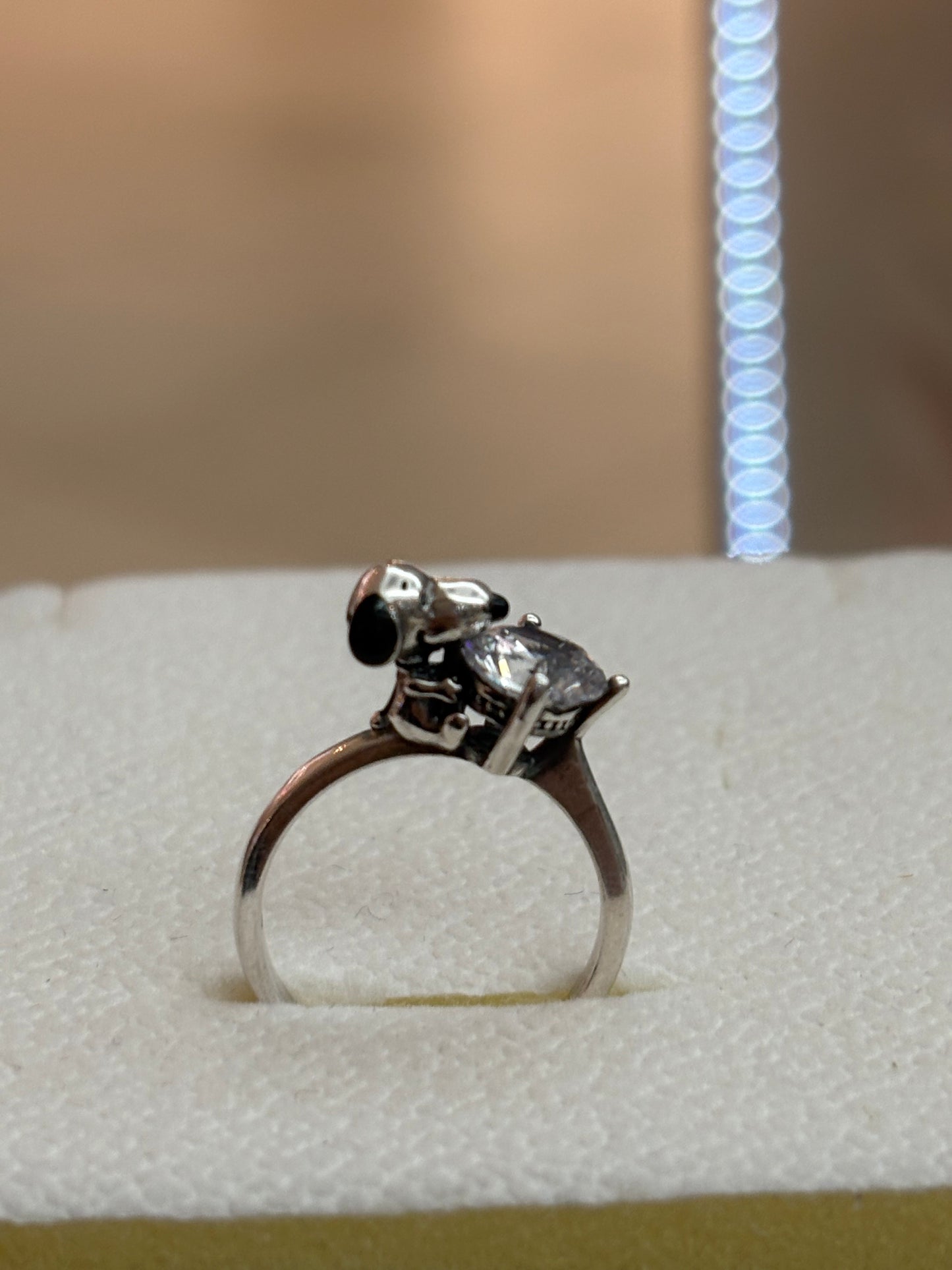 Anillo Snoopy - Gema