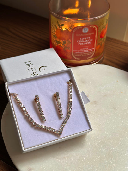 Set Tennis Rose Gold