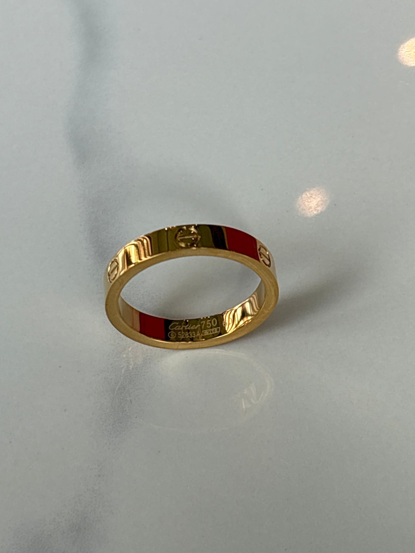 Anillo Banda Gold - Cartier