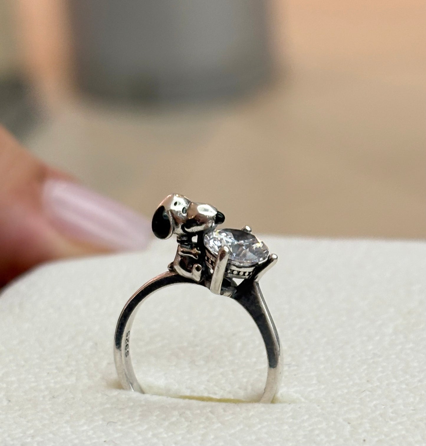 Anillo Snoopy - Gema
