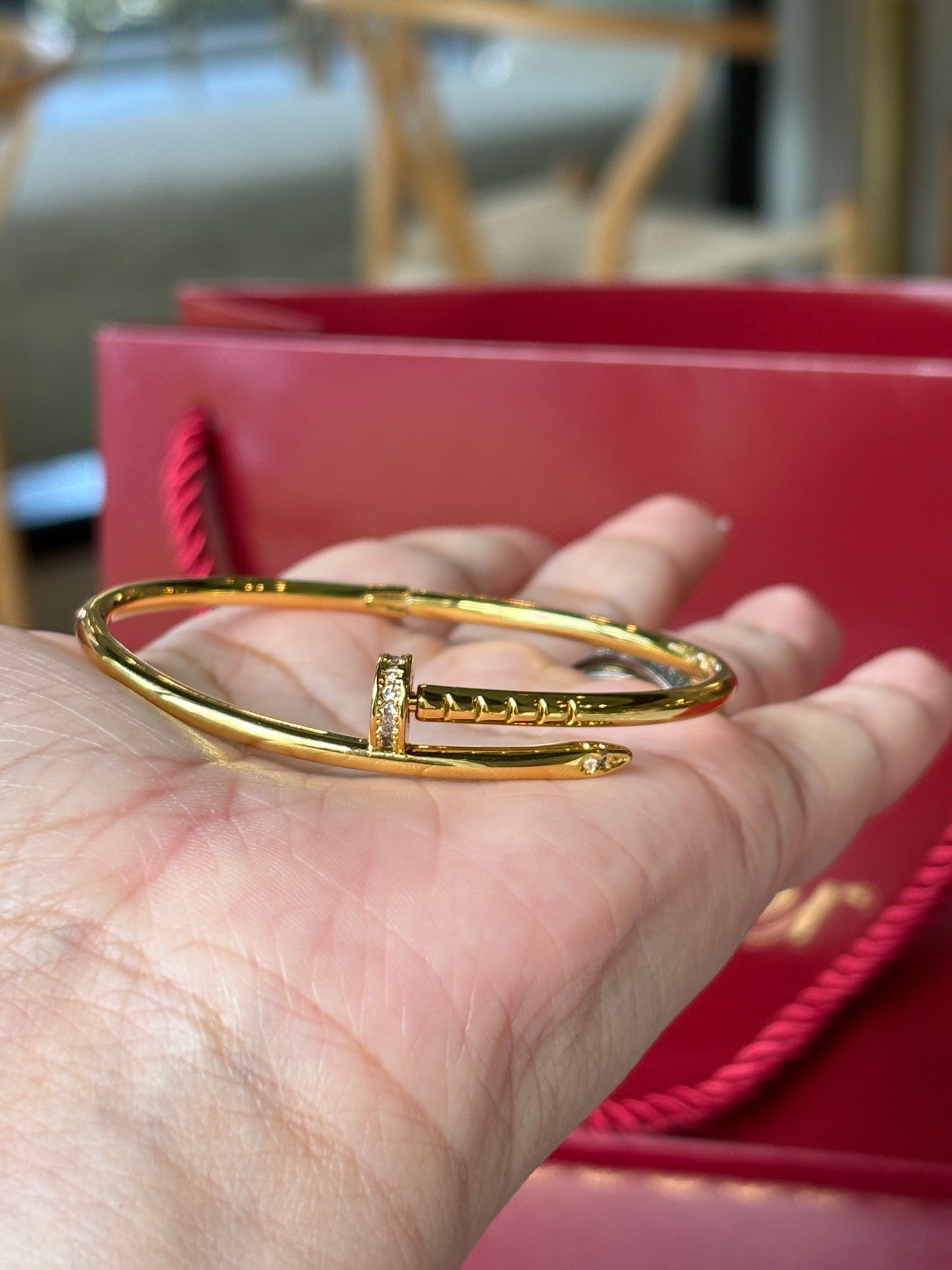 Brazalete Clavo Cartier - Gold