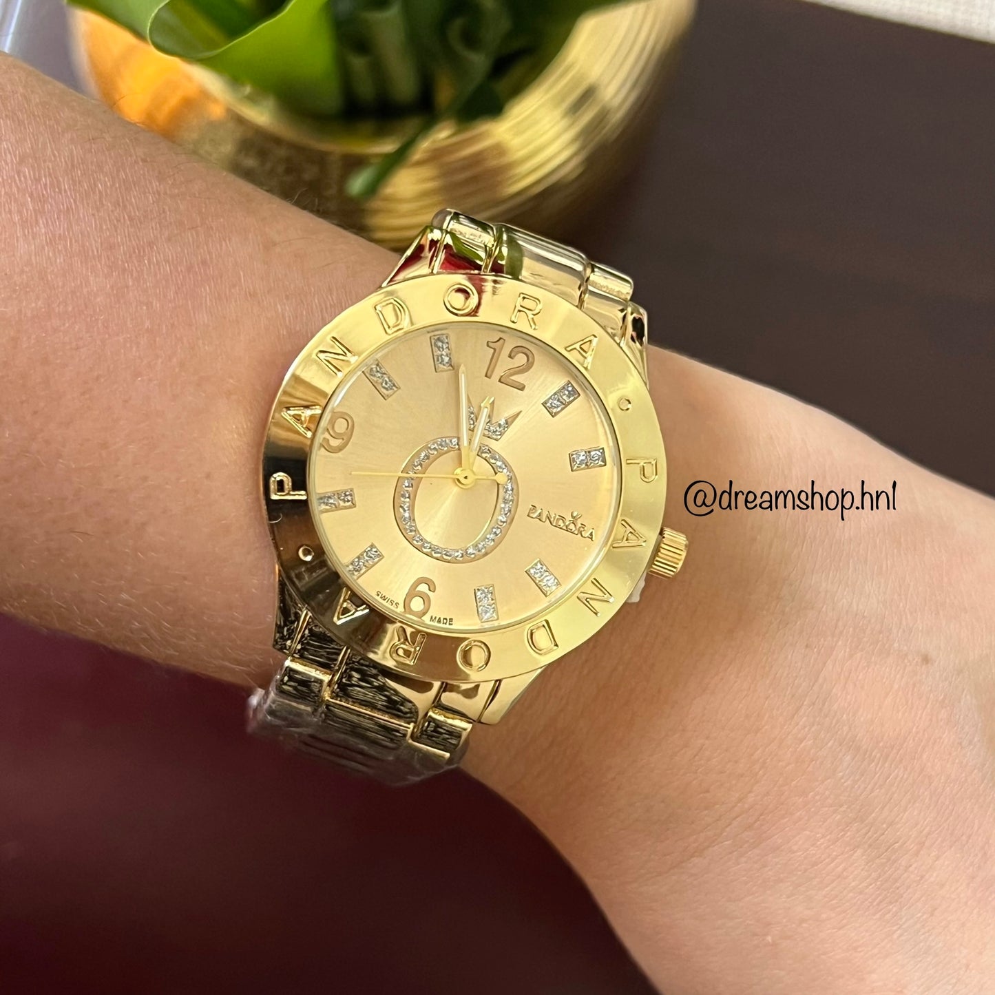 Reloj Corona Brillante Gold