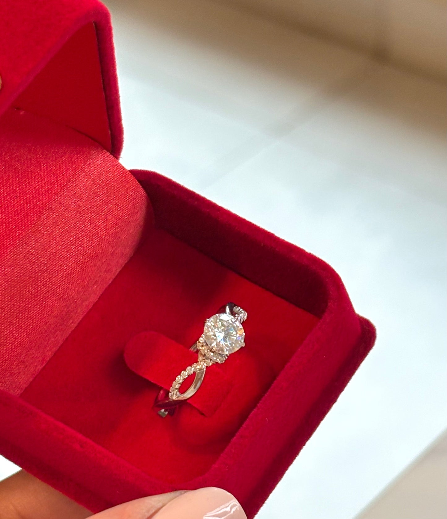 Anillo Destinados - Moissanita