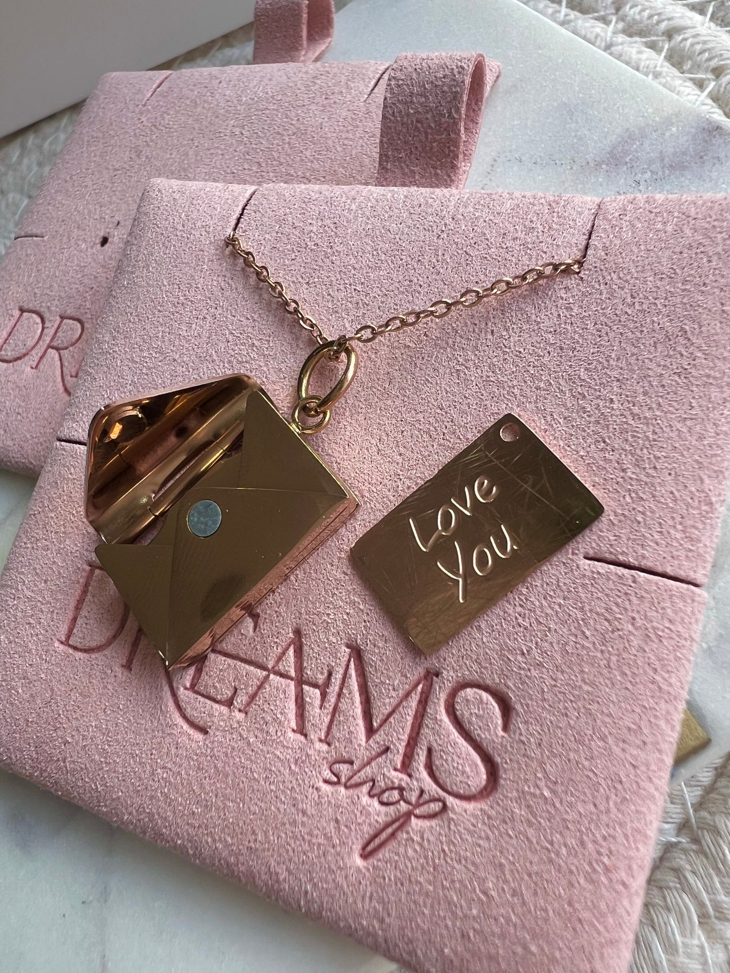 Carta de Amor - Rose Gold