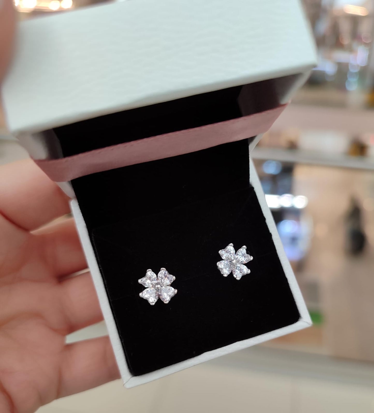 Aretes Trébol Silver