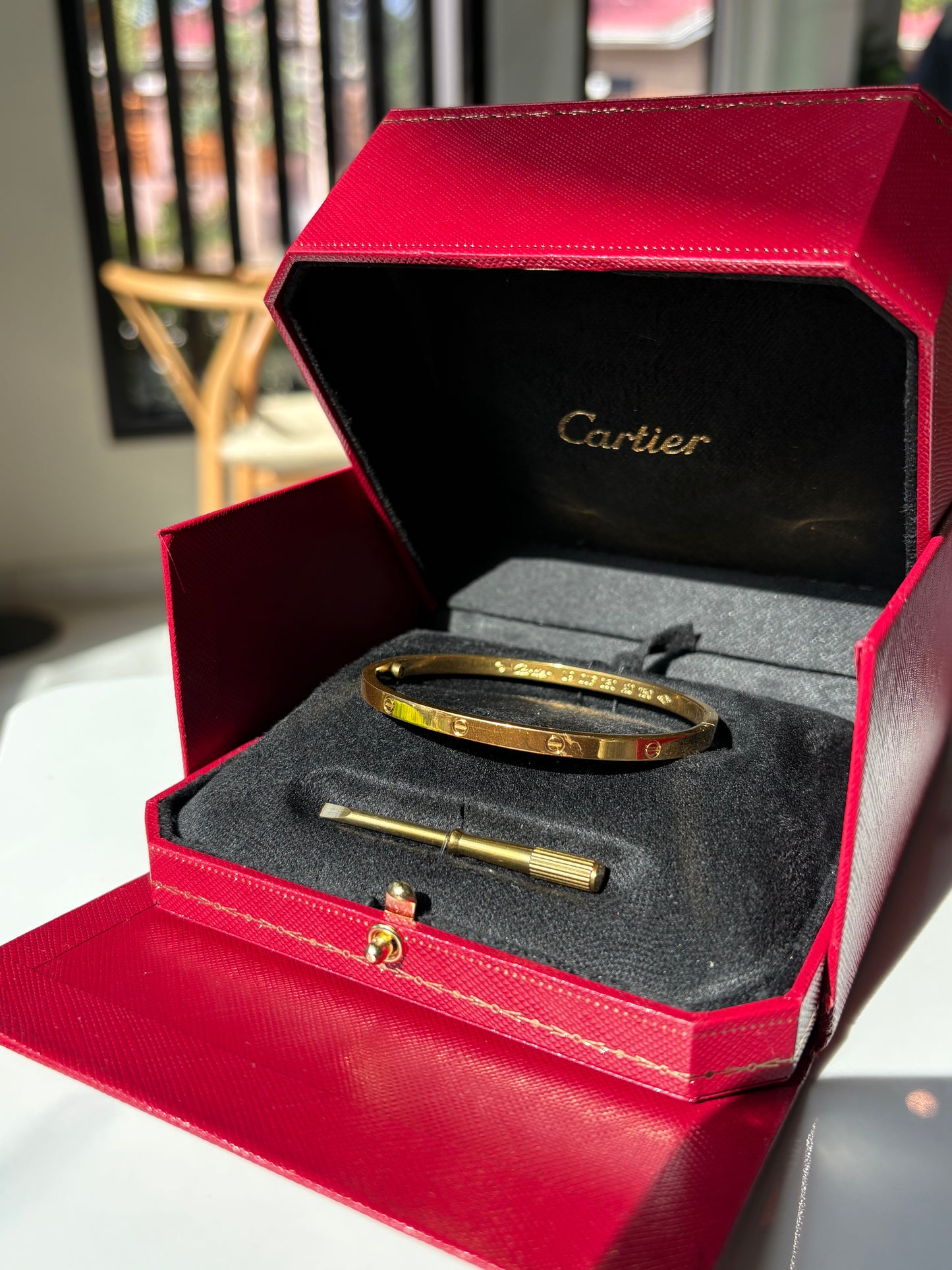 Brazalete Love Gold - Cartier