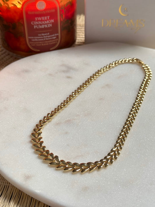 Golden Heart - Collar Gold