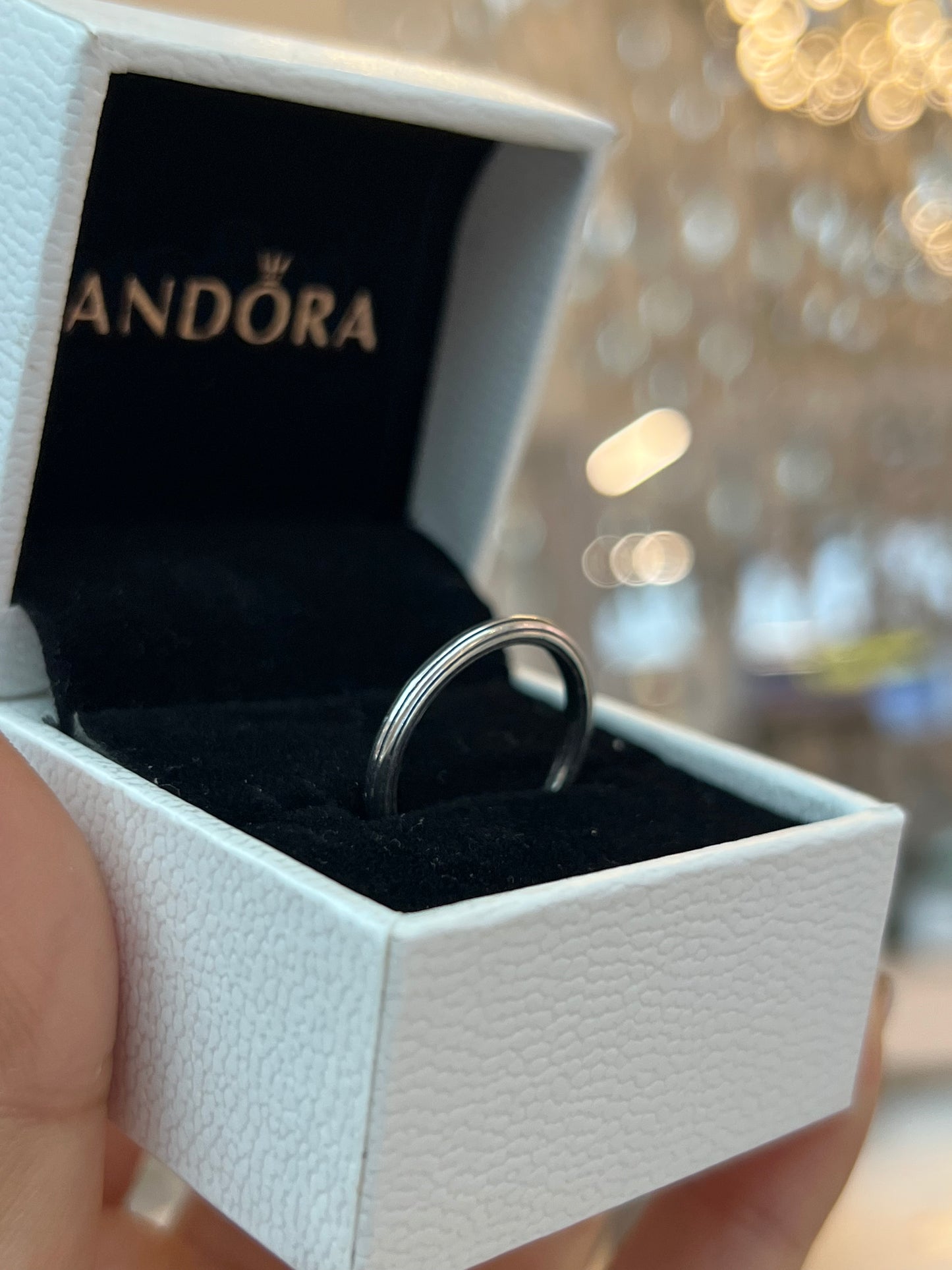 Anillo Pandora Me Plateado