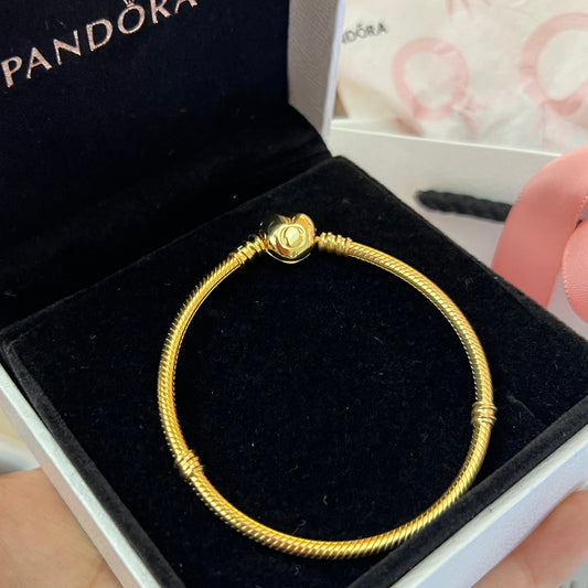 Brazalete Corazon Dorado