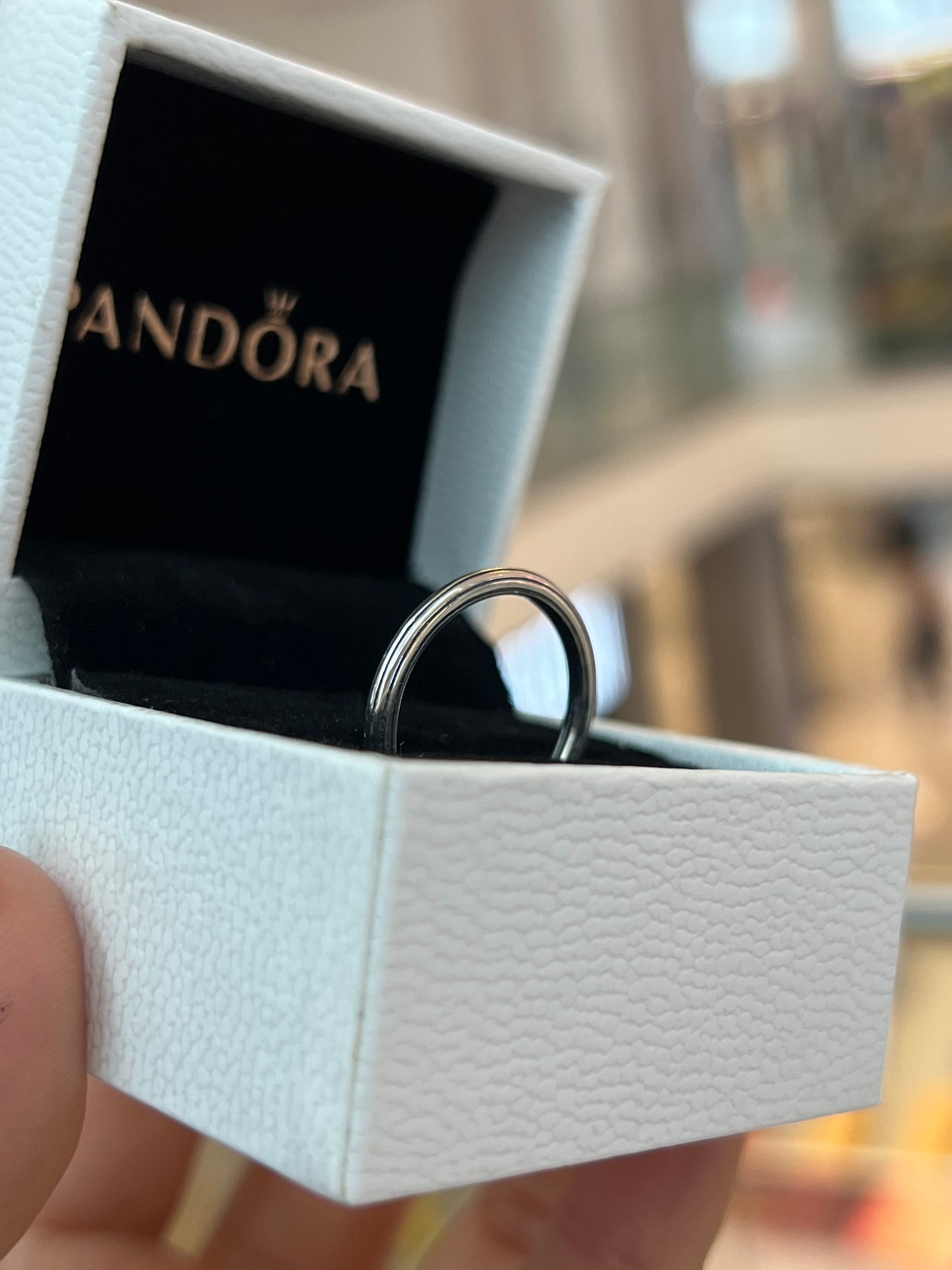 Anillo Pandora Me Plateado