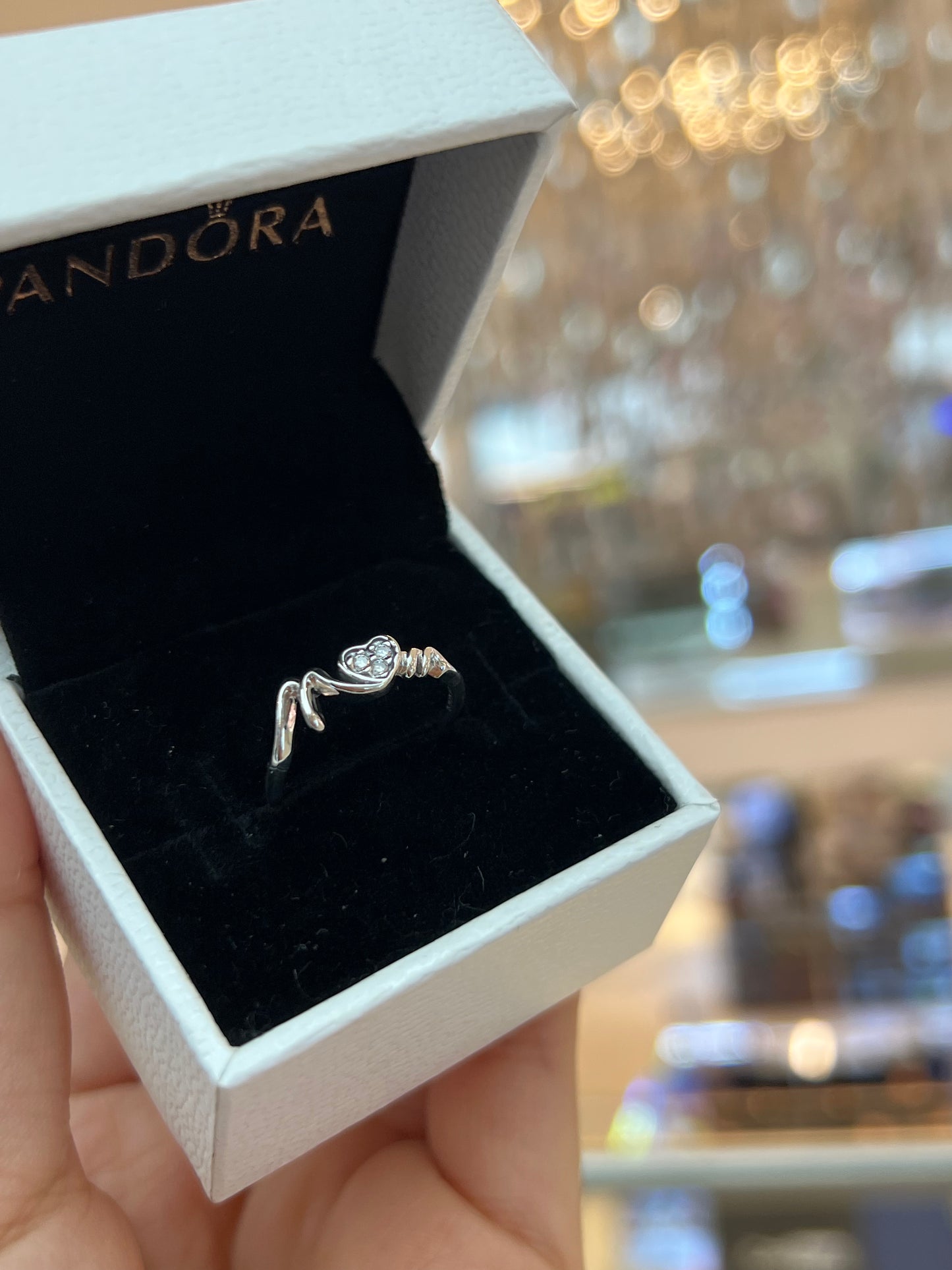 Anillo Corazón de Mamá