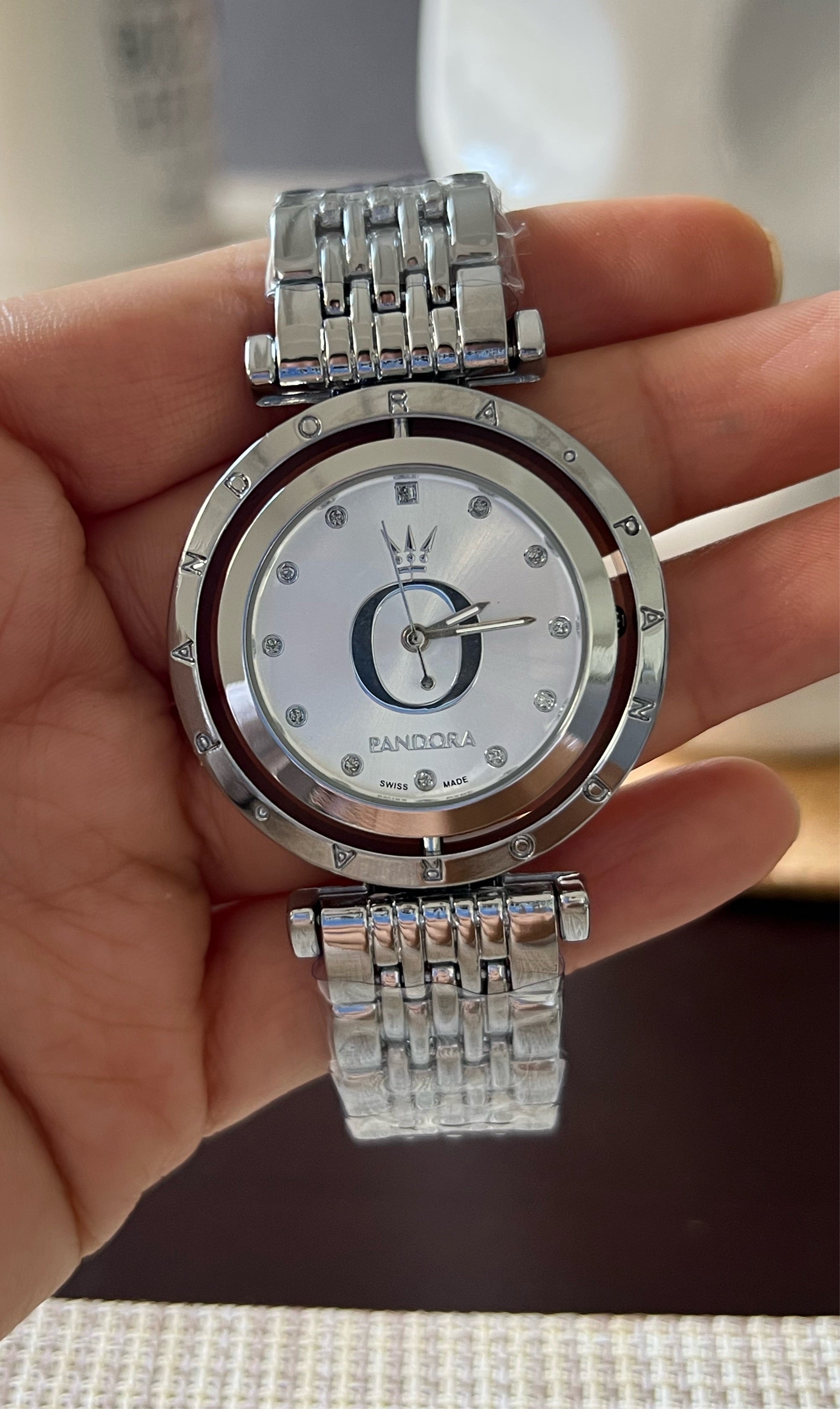 Reloj Dial Giratorio Silver dreamshophn